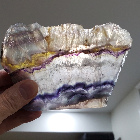 Fluorite Crystal Slab - Picture 11 of 13